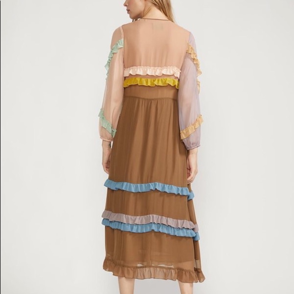 CYNTHIA ROWLEY RUFFLE DRESS (Edie) - Picture 4 of 9